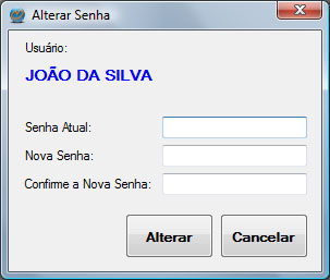 Alterar senha