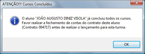 Lançamento - Realizar fechamento